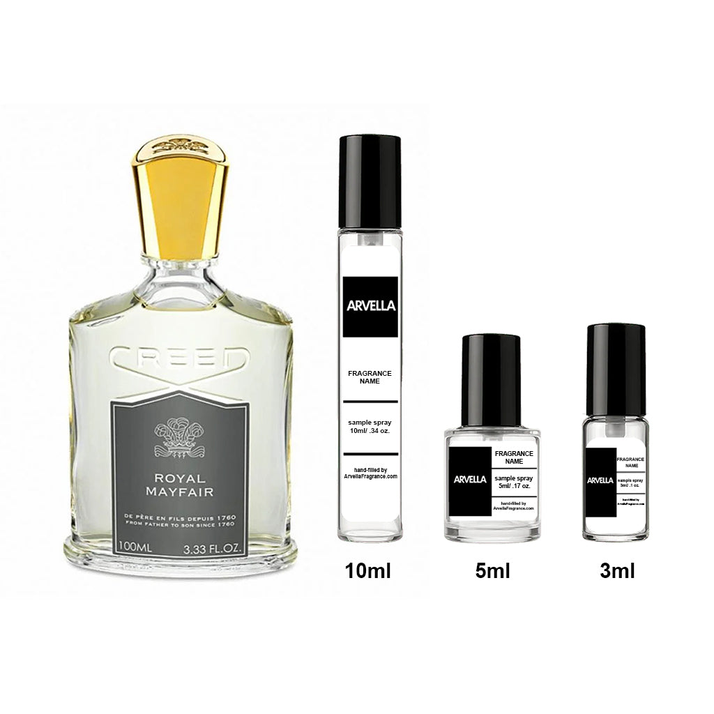 Creed Royal Mayfair 2015 15w02 Sample 3ml Spray - Arvella Fragrance